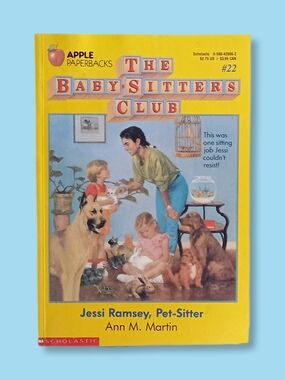 The Baby-Sitters Club #22 Jessi Ramsey, Pet-Sitter Ann M. Martin Scholastic
